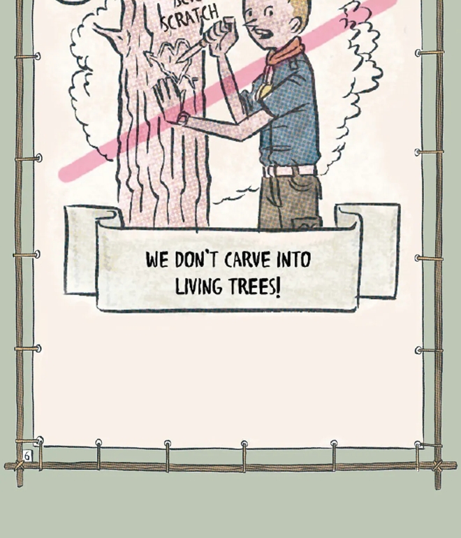 Don’t carve a living tree