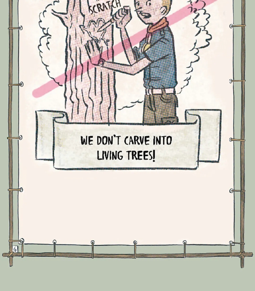 Don’t carve a living tree