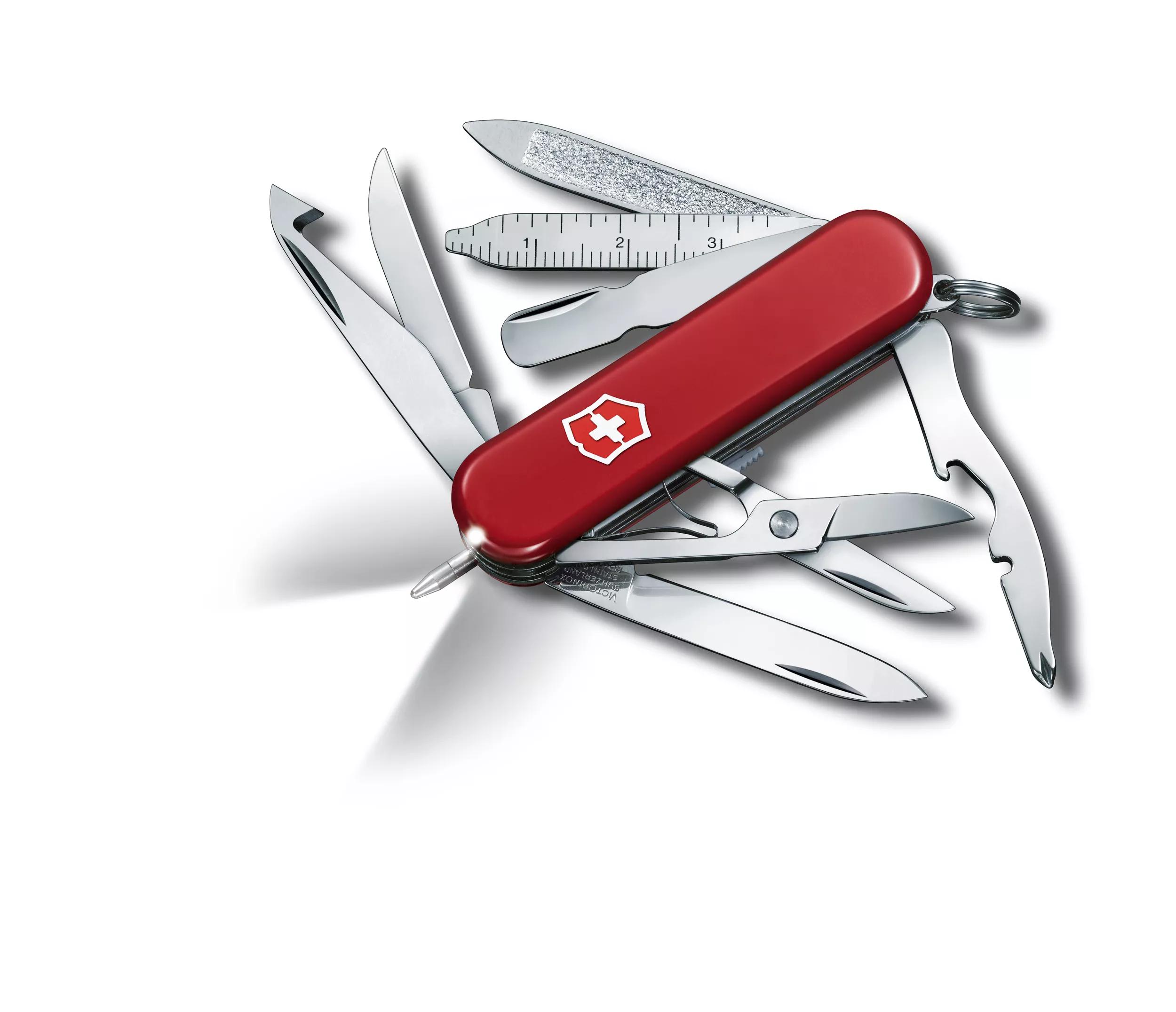  Victorinox 0.6386.WL Midnight Mini Champ Knife, Former Name:  Mini Champ Light WL, Authentic Japanese Product Warranty : Sports & Outdoors