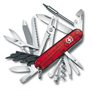 Navaja Victorinox Deluxe Tinker 1.4723+ Funda+cordón+grabado – SUIZA +  XTREME