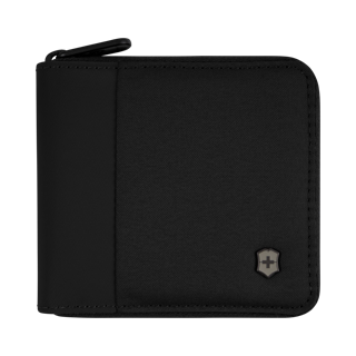 3/C FOLD WALLET BLACK ① Victorinox Travel Essentials Bi-Fold Wallet in black - 653363