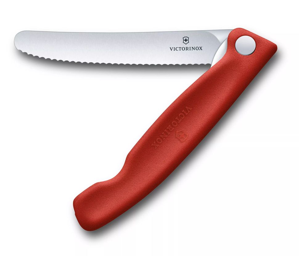 Victorinox 6.7833.6US1 sadf Swiss Classic - Juego de cuchillos para carne  de 6 piezas, cuchillas dentadas de 4-1/2 pulgadas con punta redonda, 4