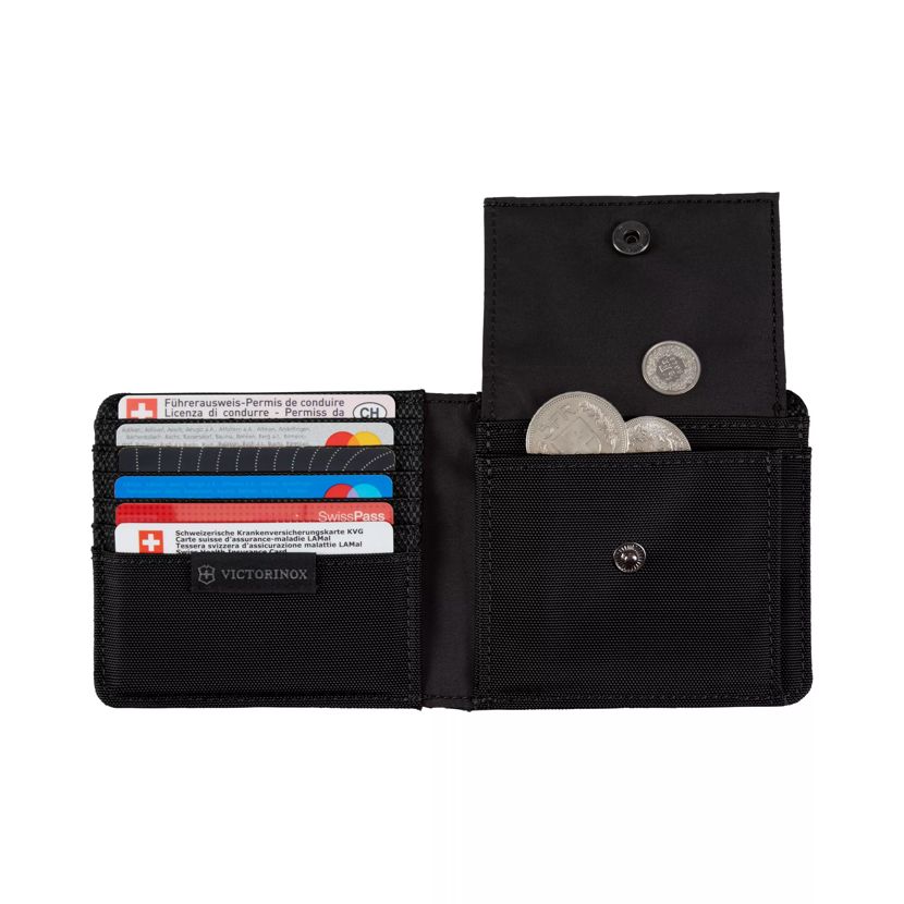 Travel Accessories EXT Bi-Fold Wallet con bolsillo para monedas - 611971