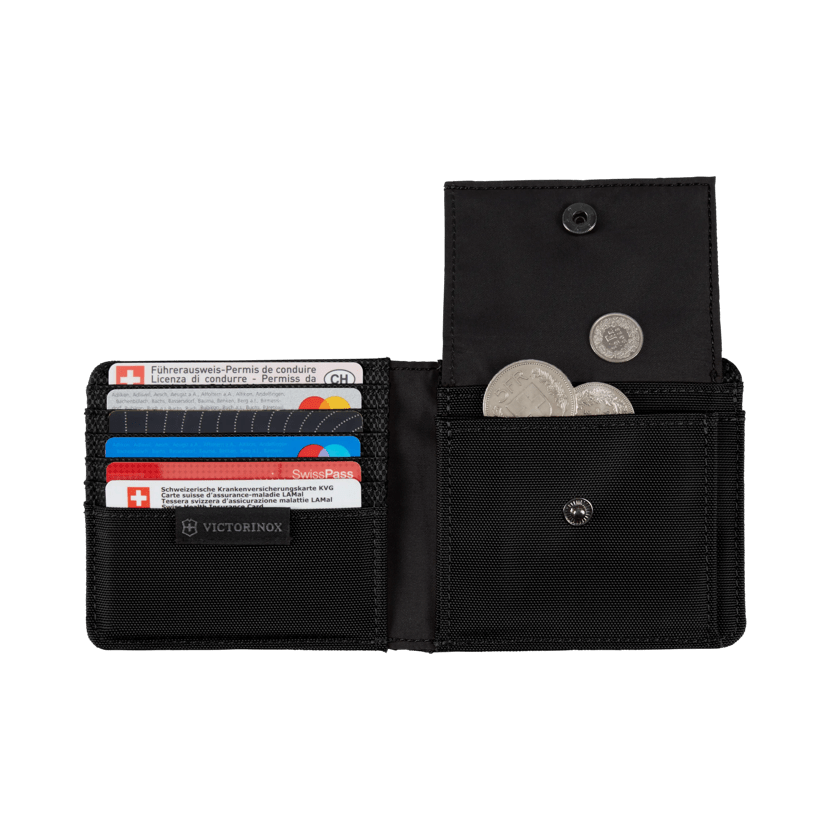 Travel Accessories EXT Bi-Fold Wallet con bolsillo para monedas - 611971