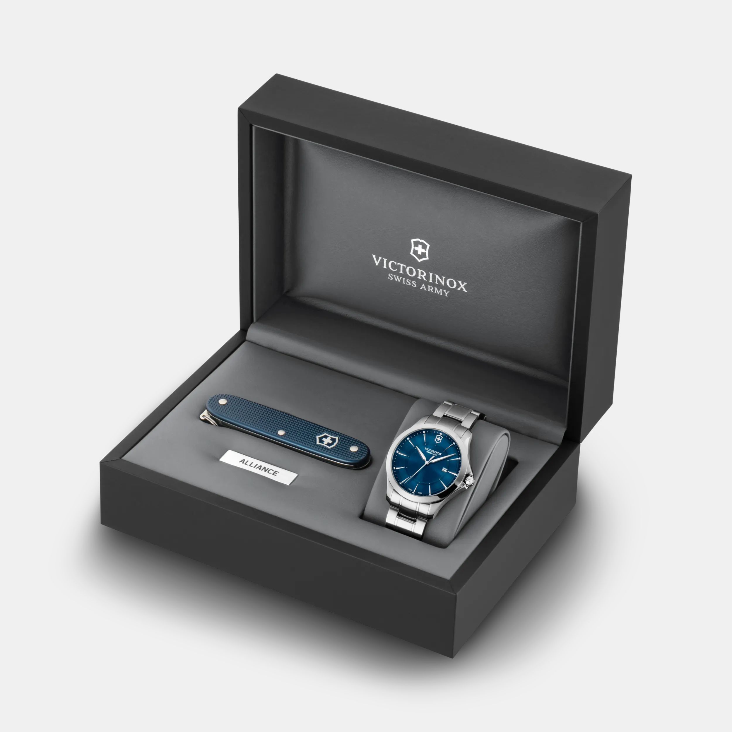 Victorinox Alliance Watch with Swiss Army Knife Set in Alliance Watch with Swiss Army Knife Set 241910.1