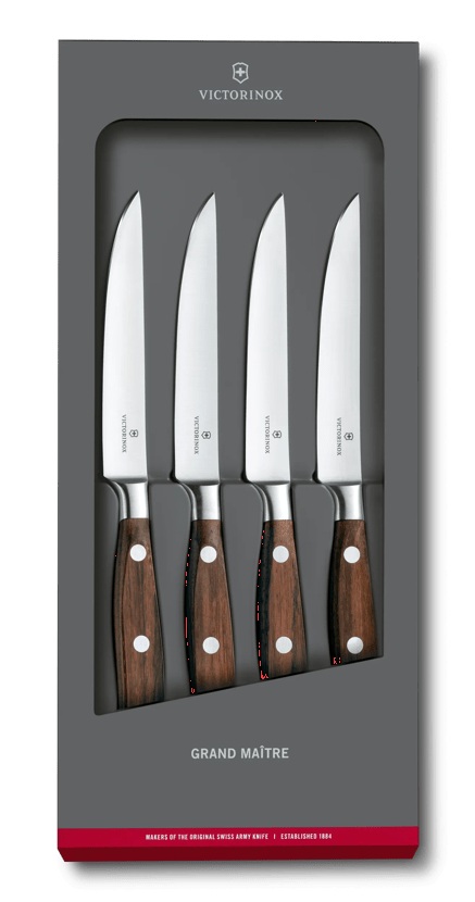 Victorinox Grand Ma tre Steak Knife Set 4 pieces in Modified