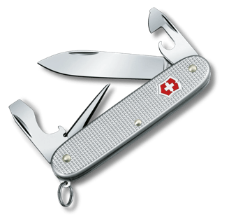 Navaja suiza Victorinox Mini Champ Cachas Alox plateadas Edición