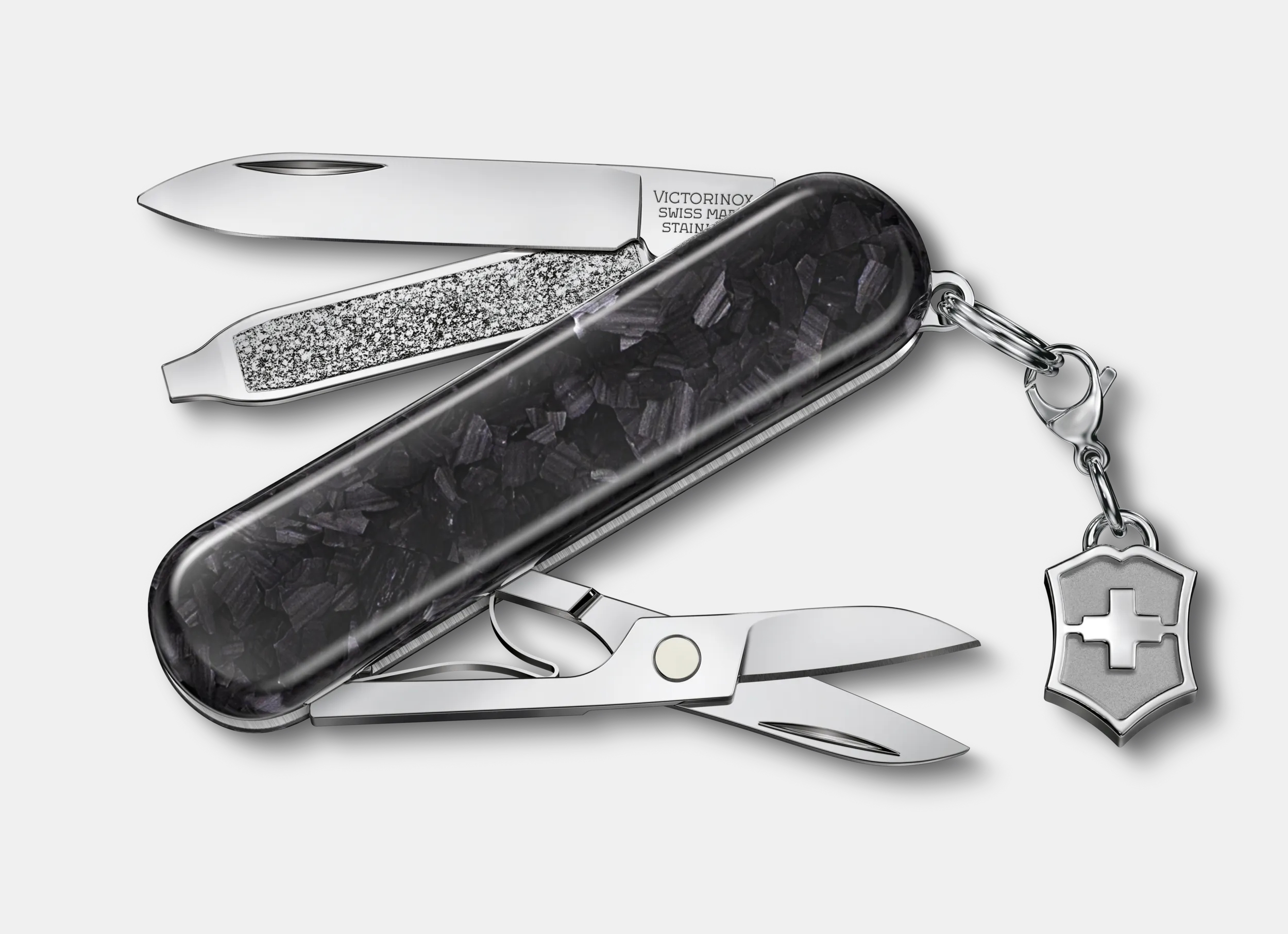 格安 Victorinox クラシック SD ブリリアント カーボン カーボン ビクトリノックス