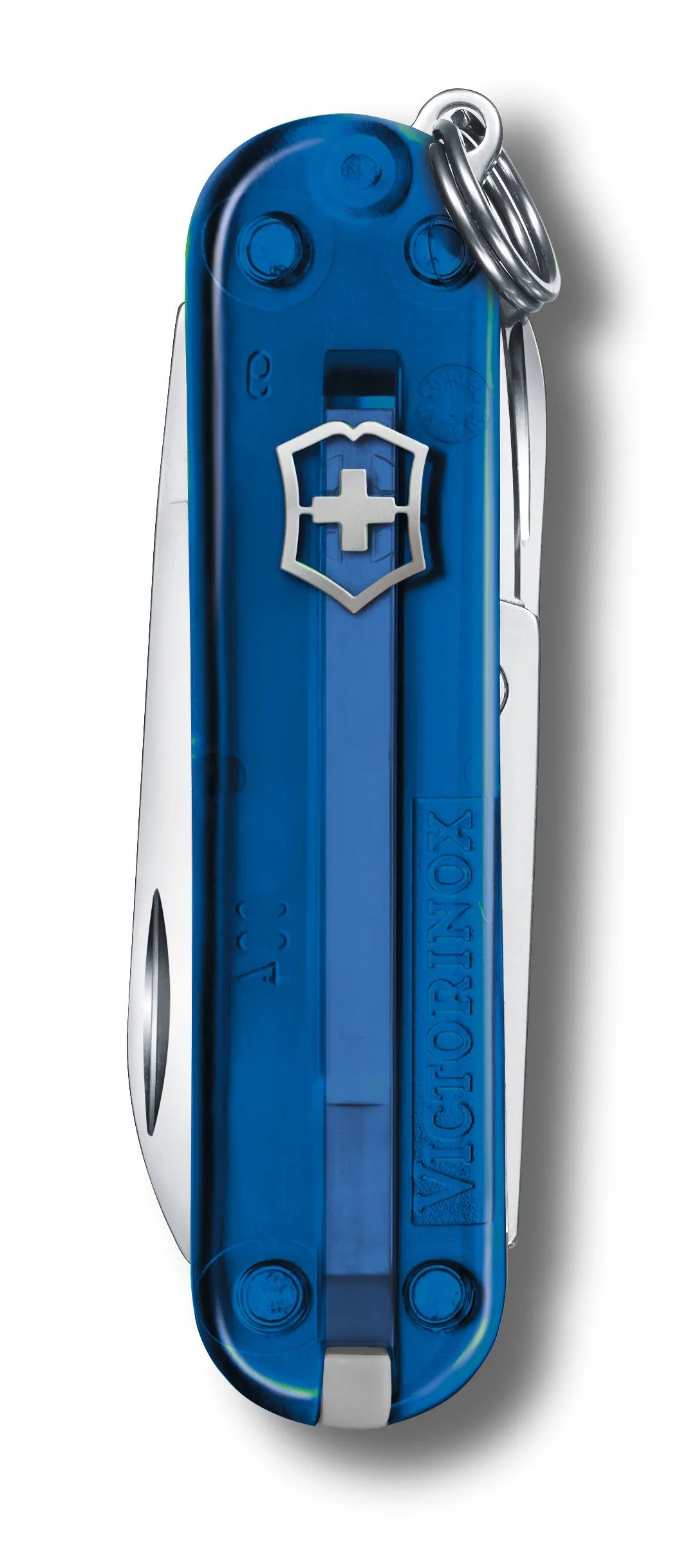 Victorinox Classic SD Transparent in Deep Ocean - 0.6223.T2G