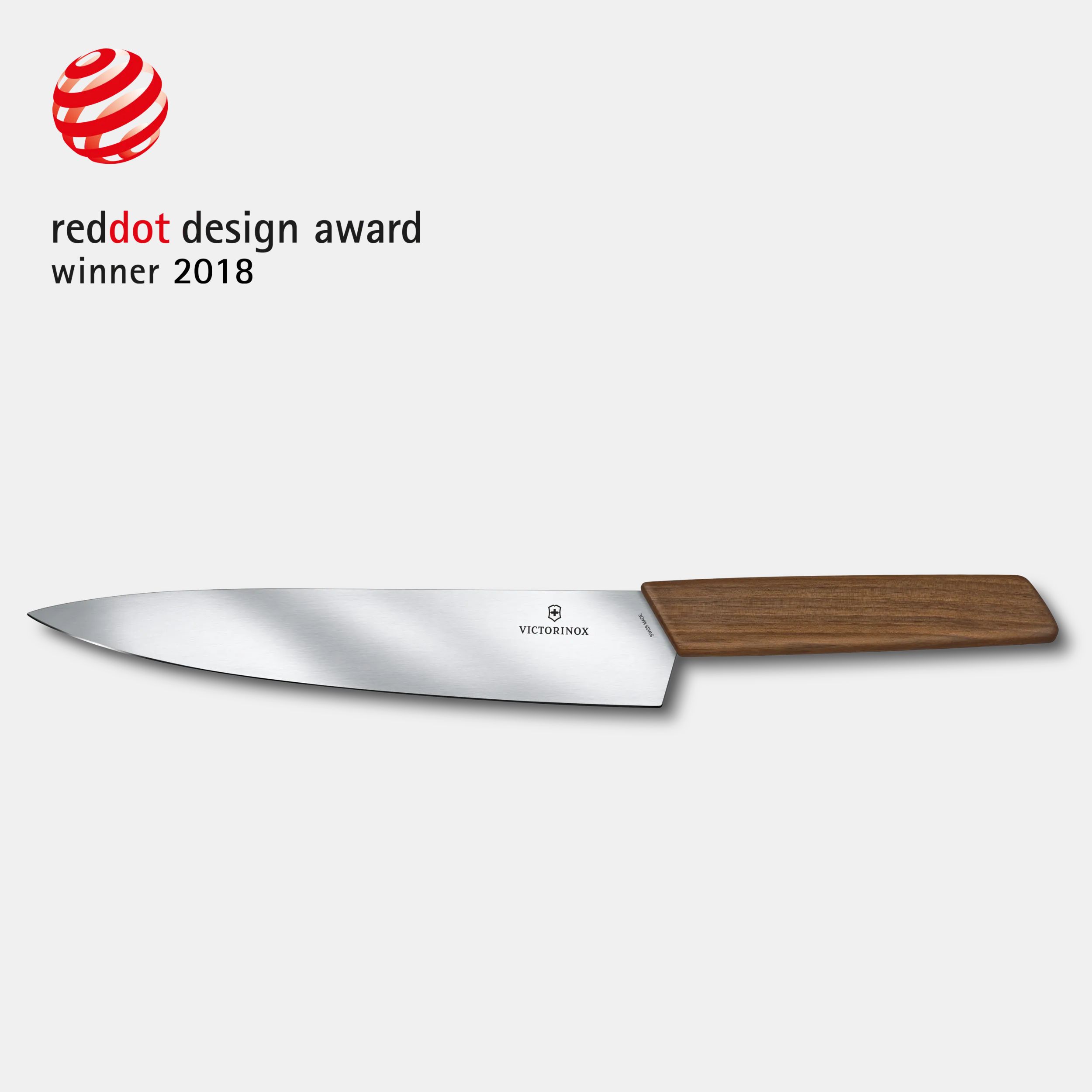 Victorinox Swiss Modern Chef s Knife in Walnut wood 6.9010.22G