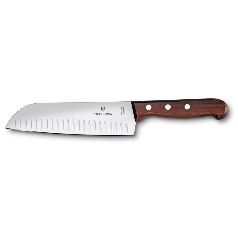 Wood Santoku Knife-6.8520.17G