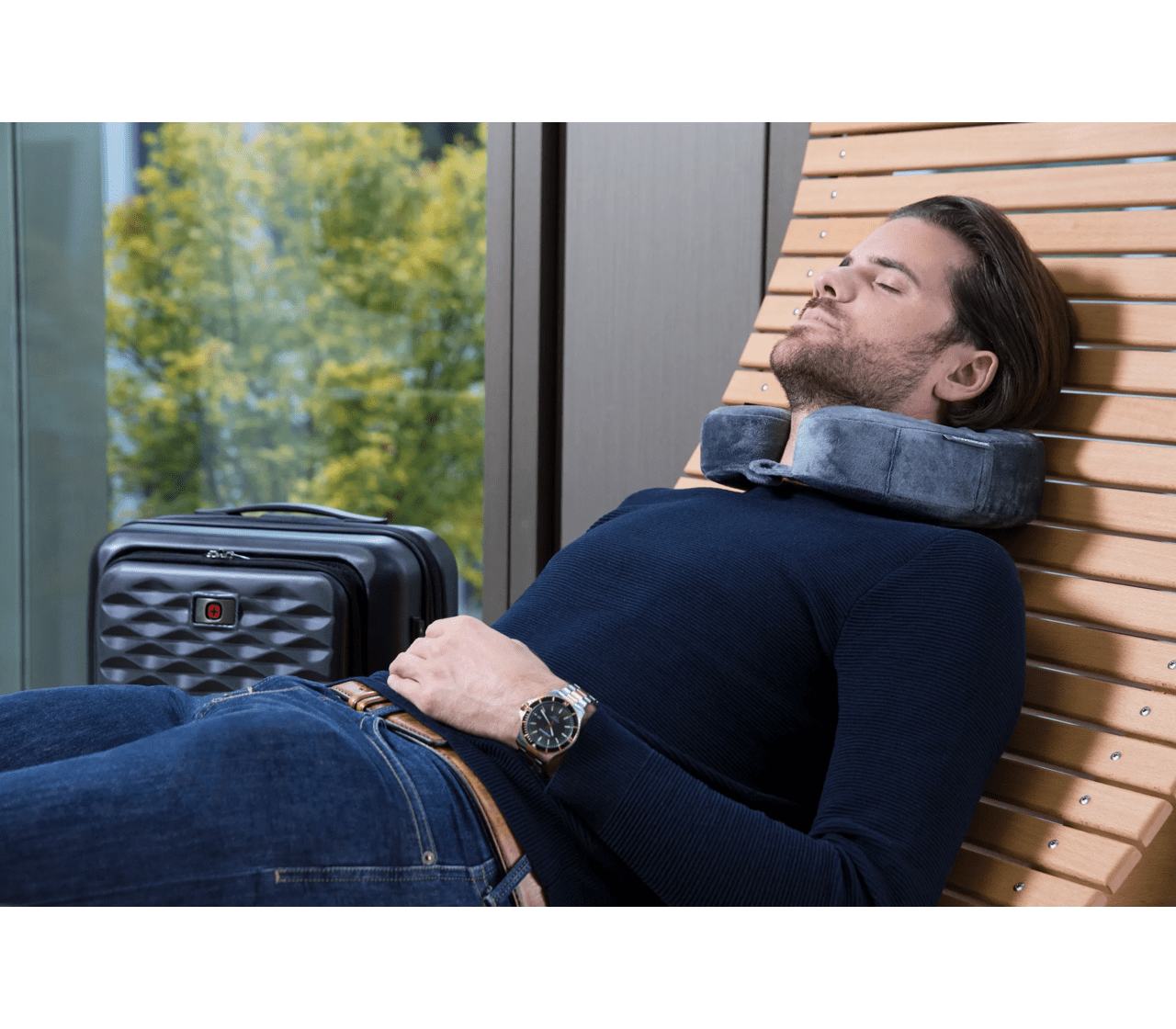 Memory Foam Travel Pillow - null