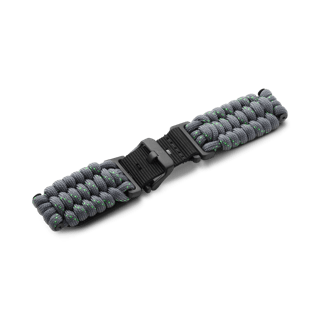 Grey paracord strap with buckle