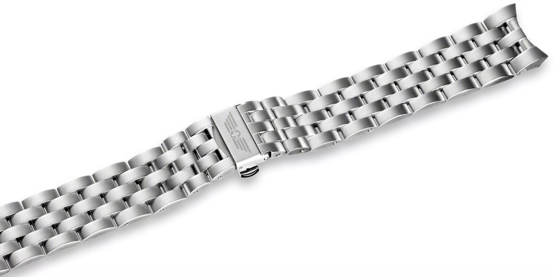 Metal bracelet with clasp-004447