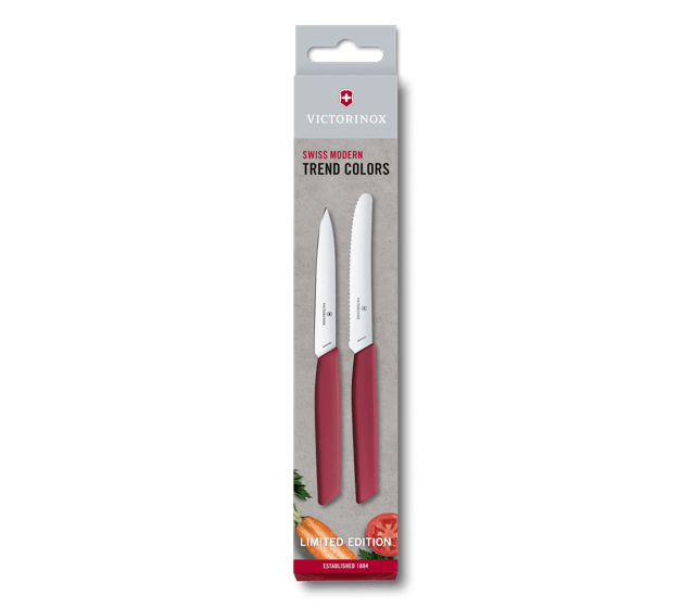 Swiss Modern Paring Knife Set, 2 pieces-6.9096.2L4