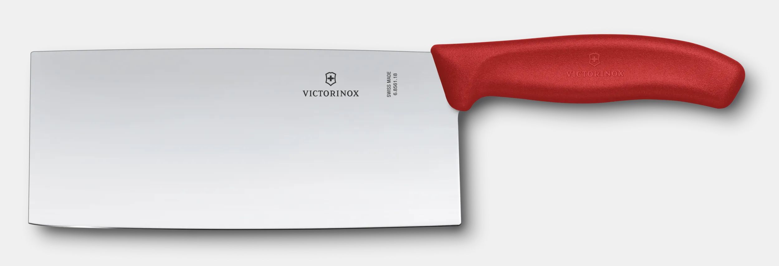 Victorinox Swiss Classic Chinese Style Chef s Knife in Red 6.8561.18G