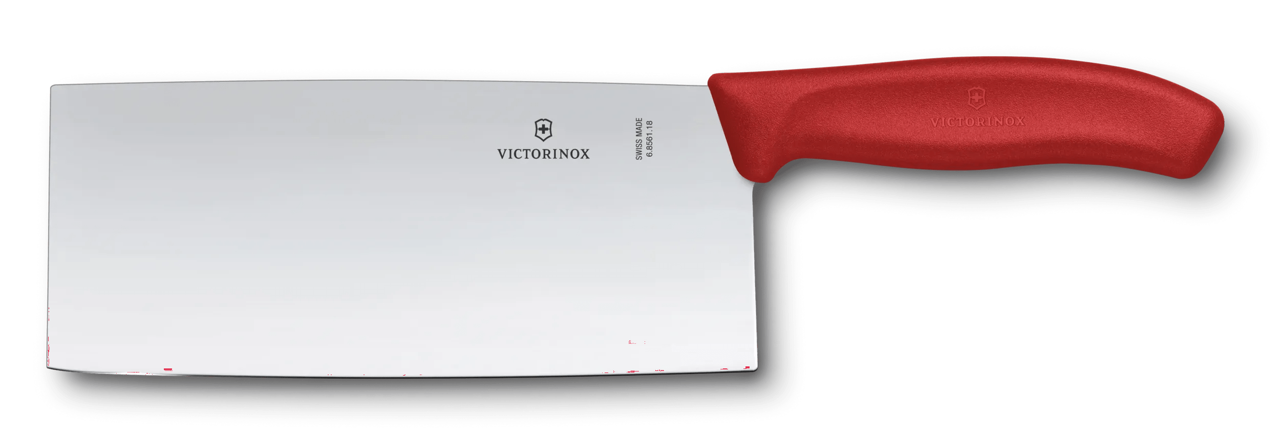 Victorinox Swiss Classic Chinese Style Chef’s Knife in red 6.8561.18G