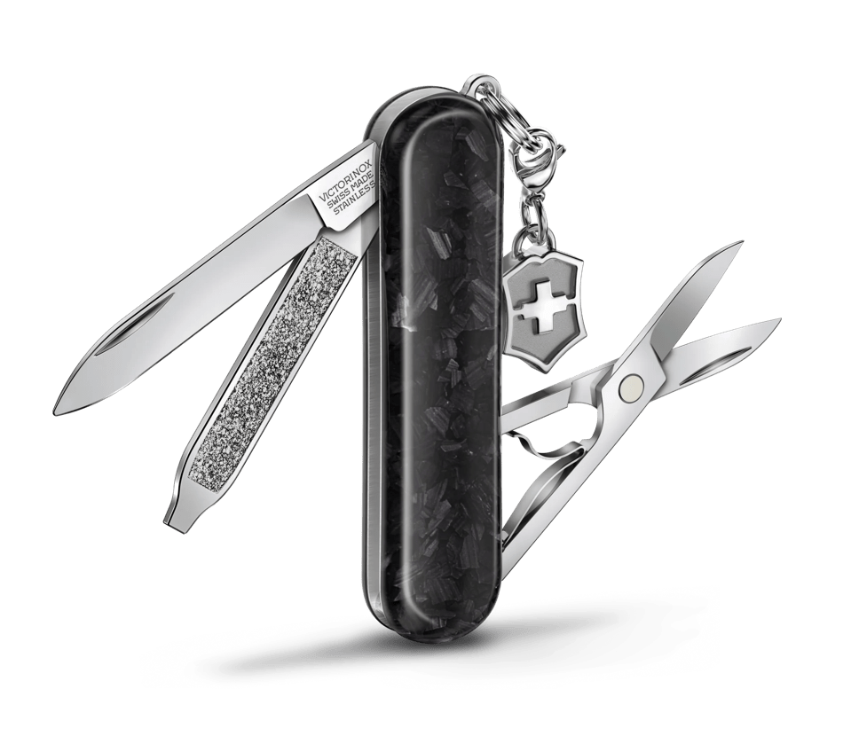 Victorinox クラシック SD ブリリアント カーボン カーボン - 0.6221.90