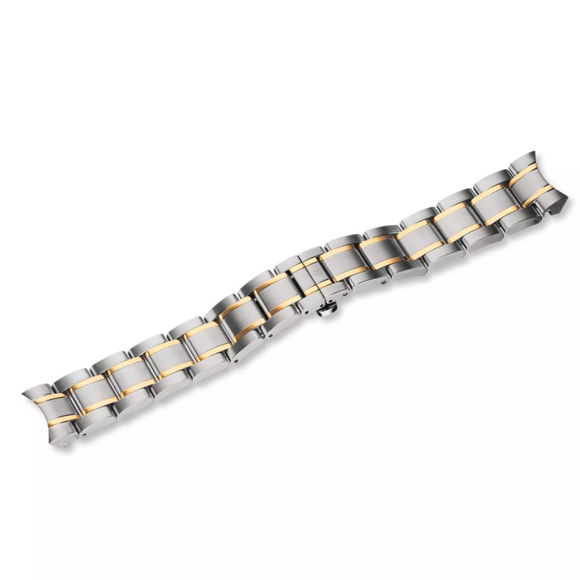 Metal bracelet with clasp-004559