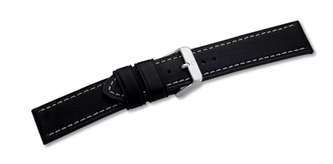 Leather strap black with buckle Alpnach Chrono 7750-003279