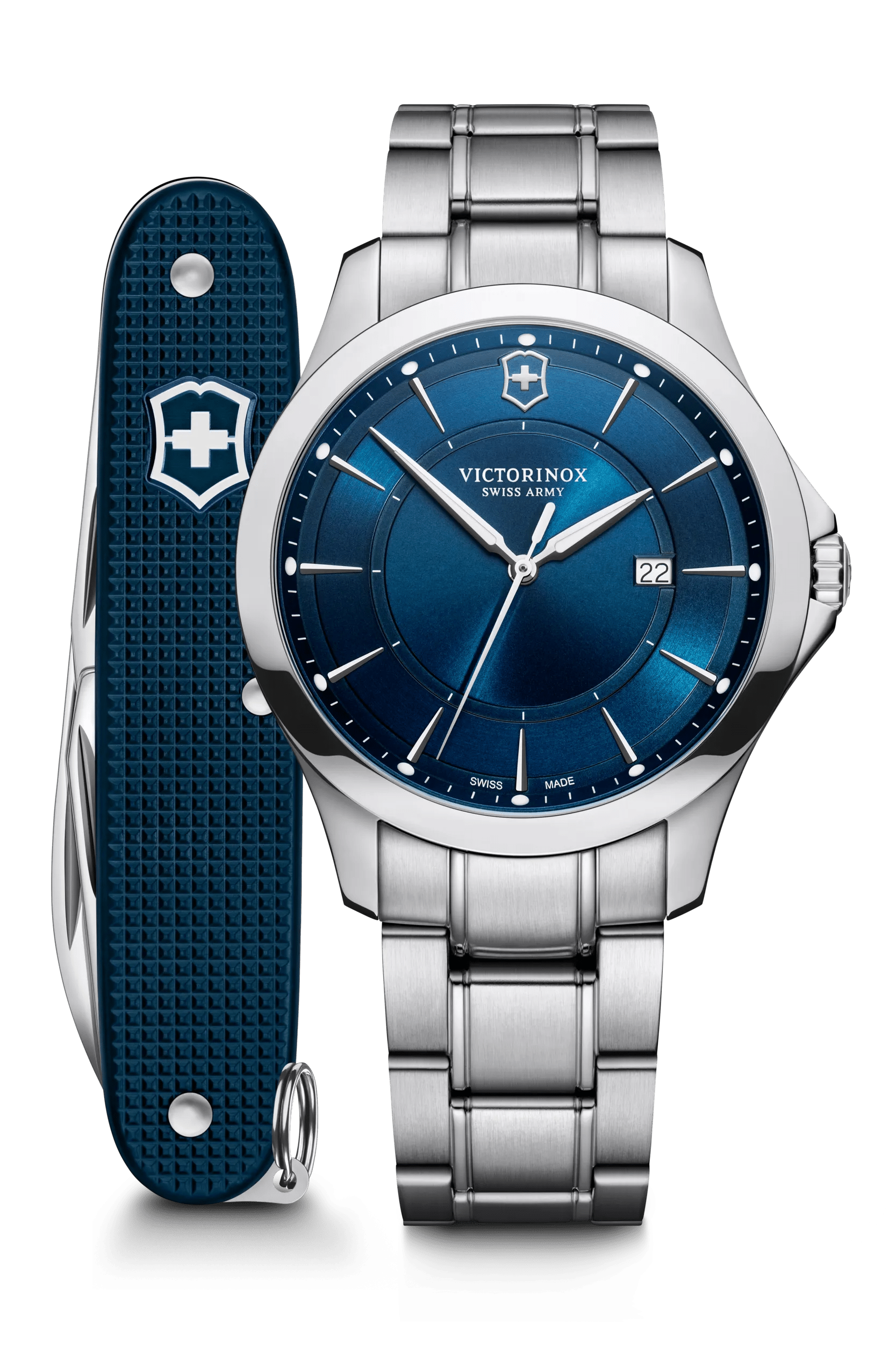 Victorinox Juego de reloj Alliance con navaja suiza en Juego de reloj  Alliance con navaja suiza - 241910.1