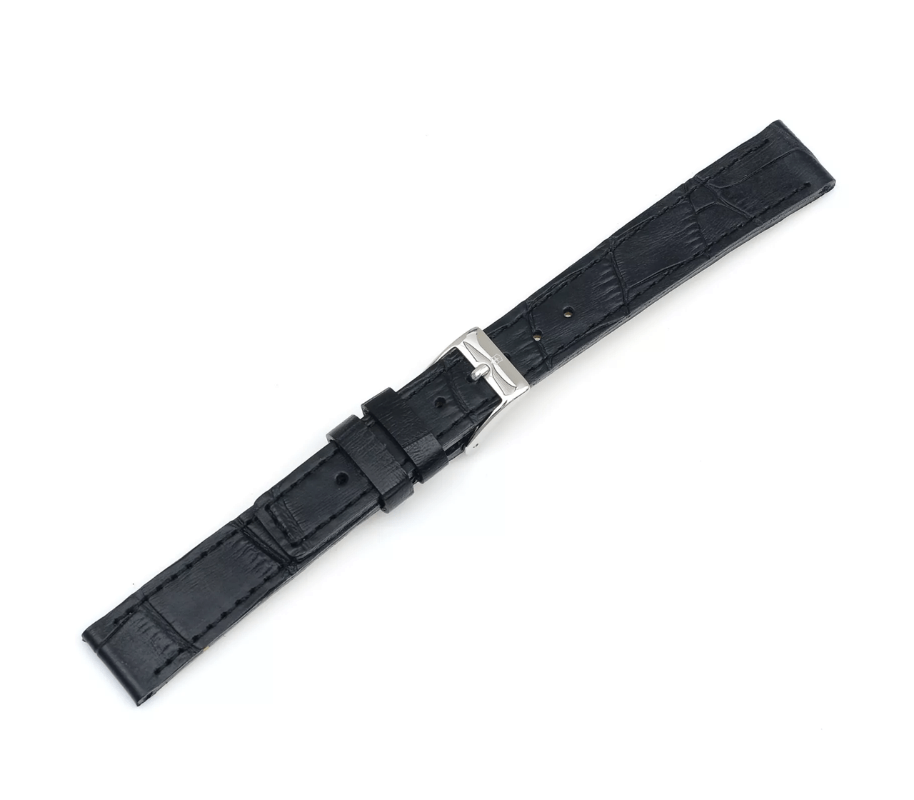 Vivante - Black Leather Strap with Buckle - null