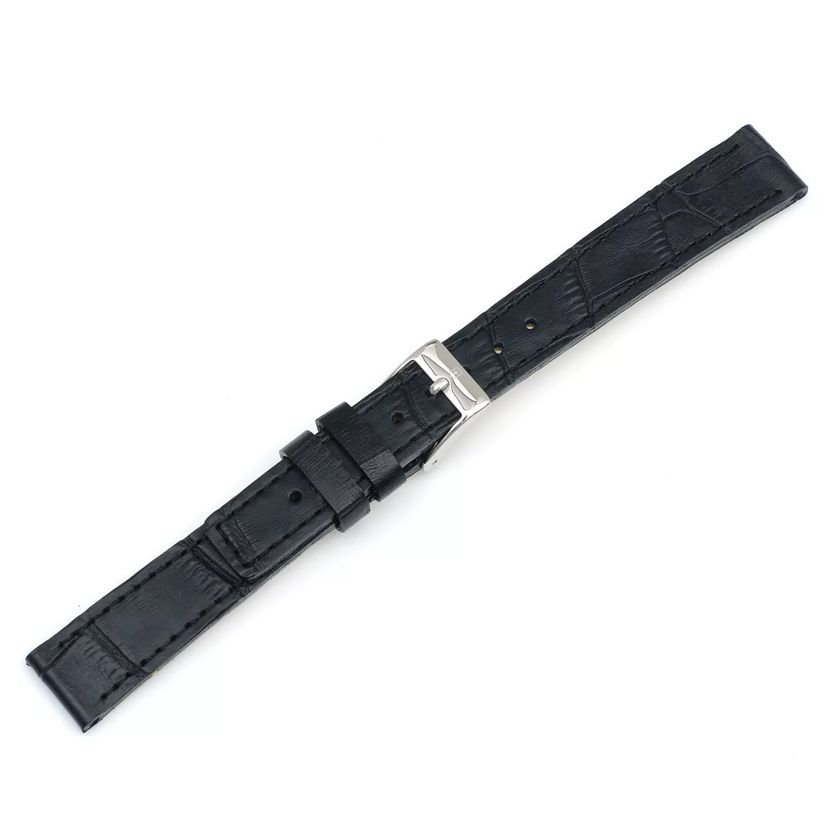 Vivante - Black Leather Strap with Buckle-002512