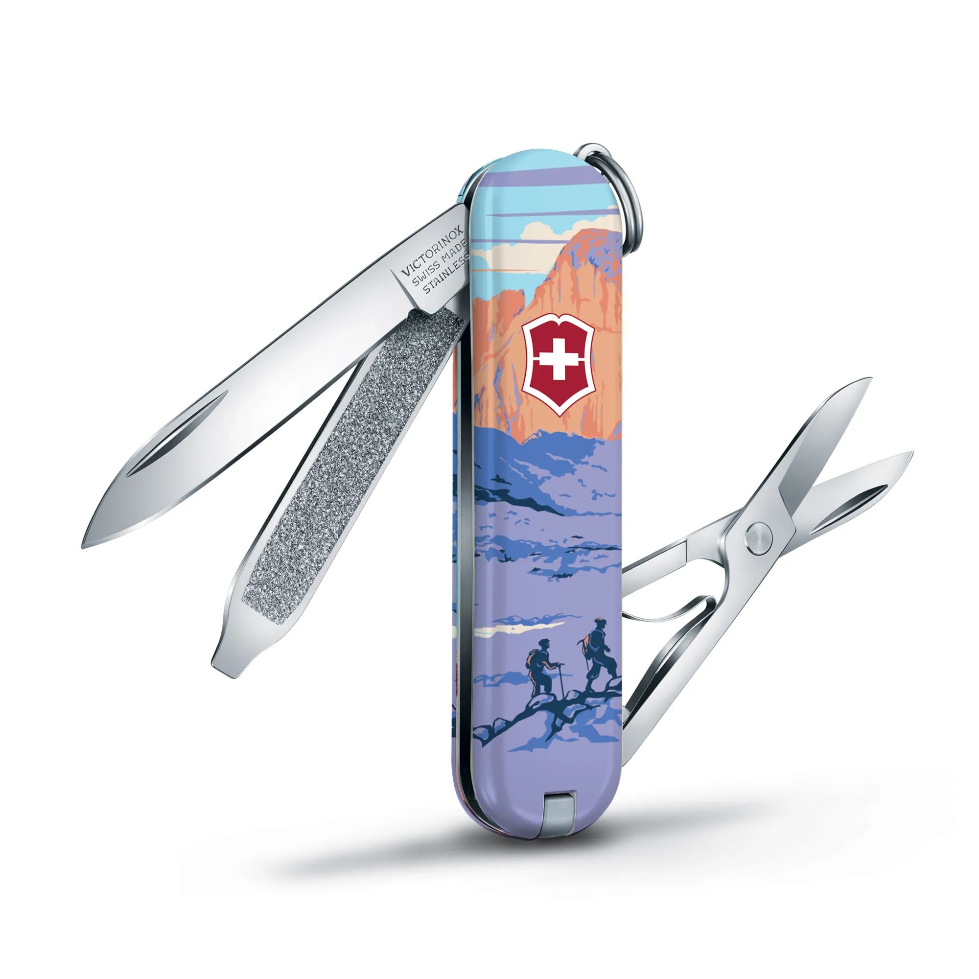 Victorinox Classic SD US National Park in Rocky Mountains