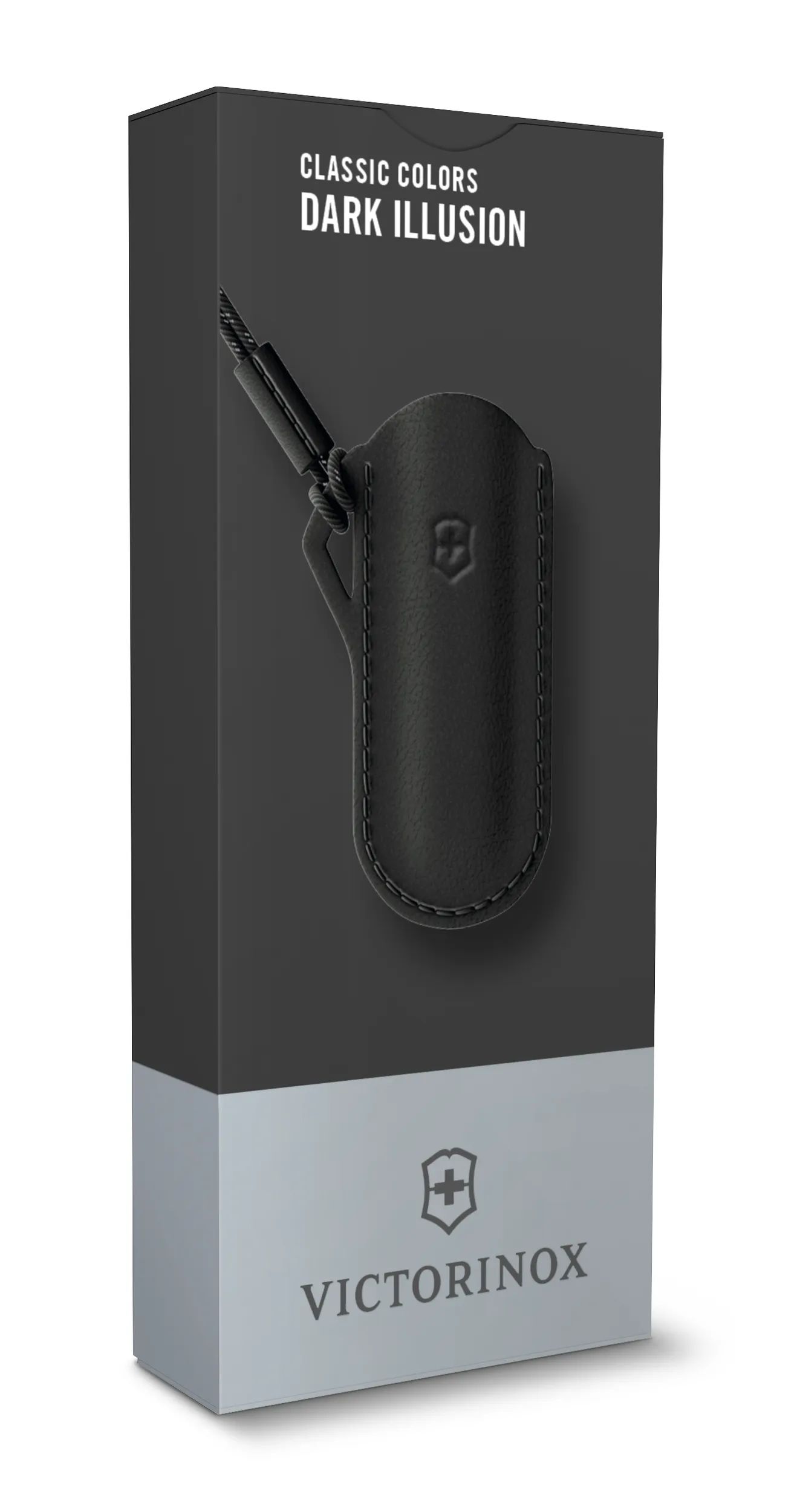 Victorinox Leather Pouch in Dark Illusion - 4.0670.3