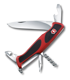 Victorinox Ranger 174 W Grip in red/black - 0.9728.WC