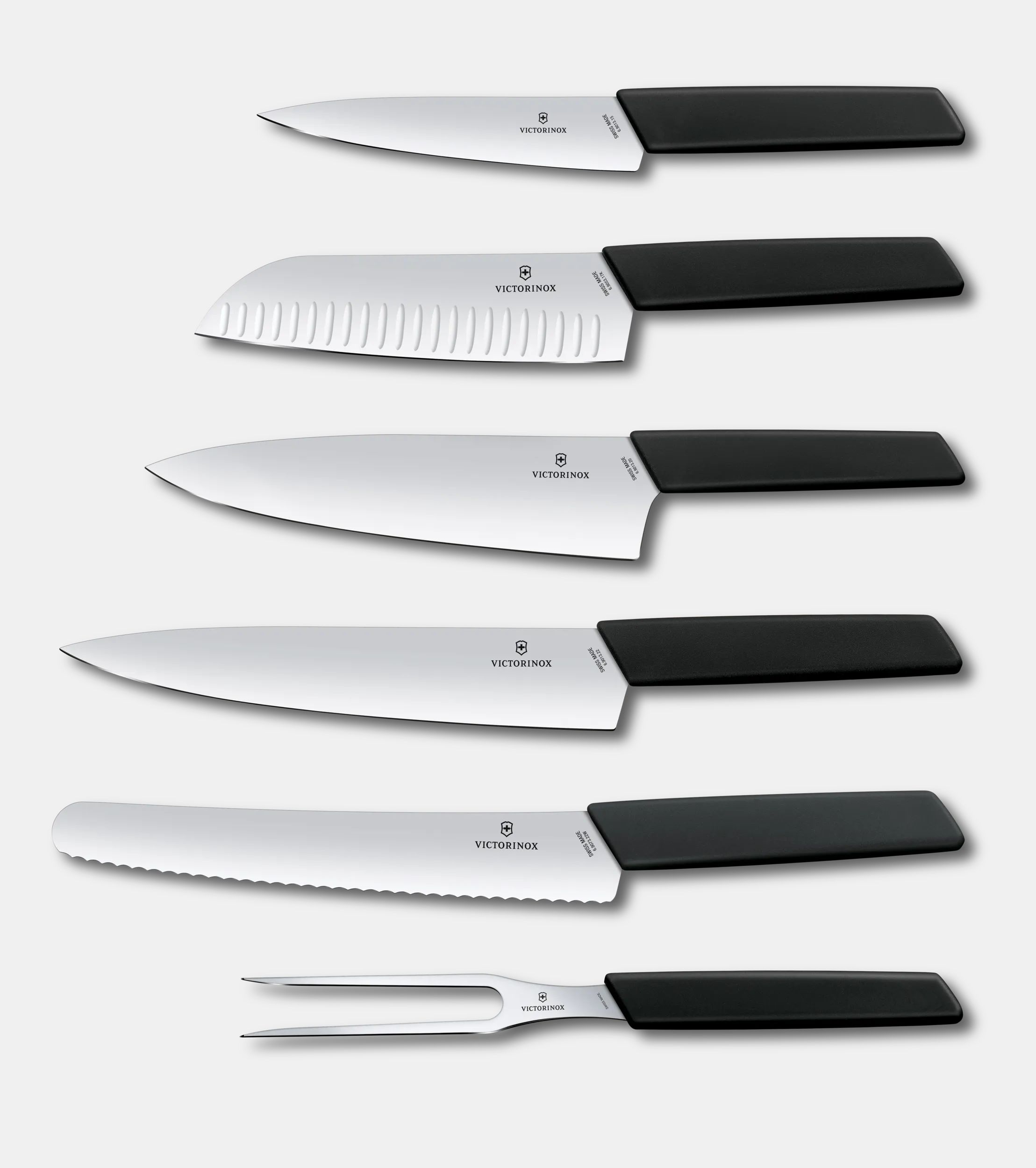 Modern Knife Block, 6&nbsp;Pieces - null