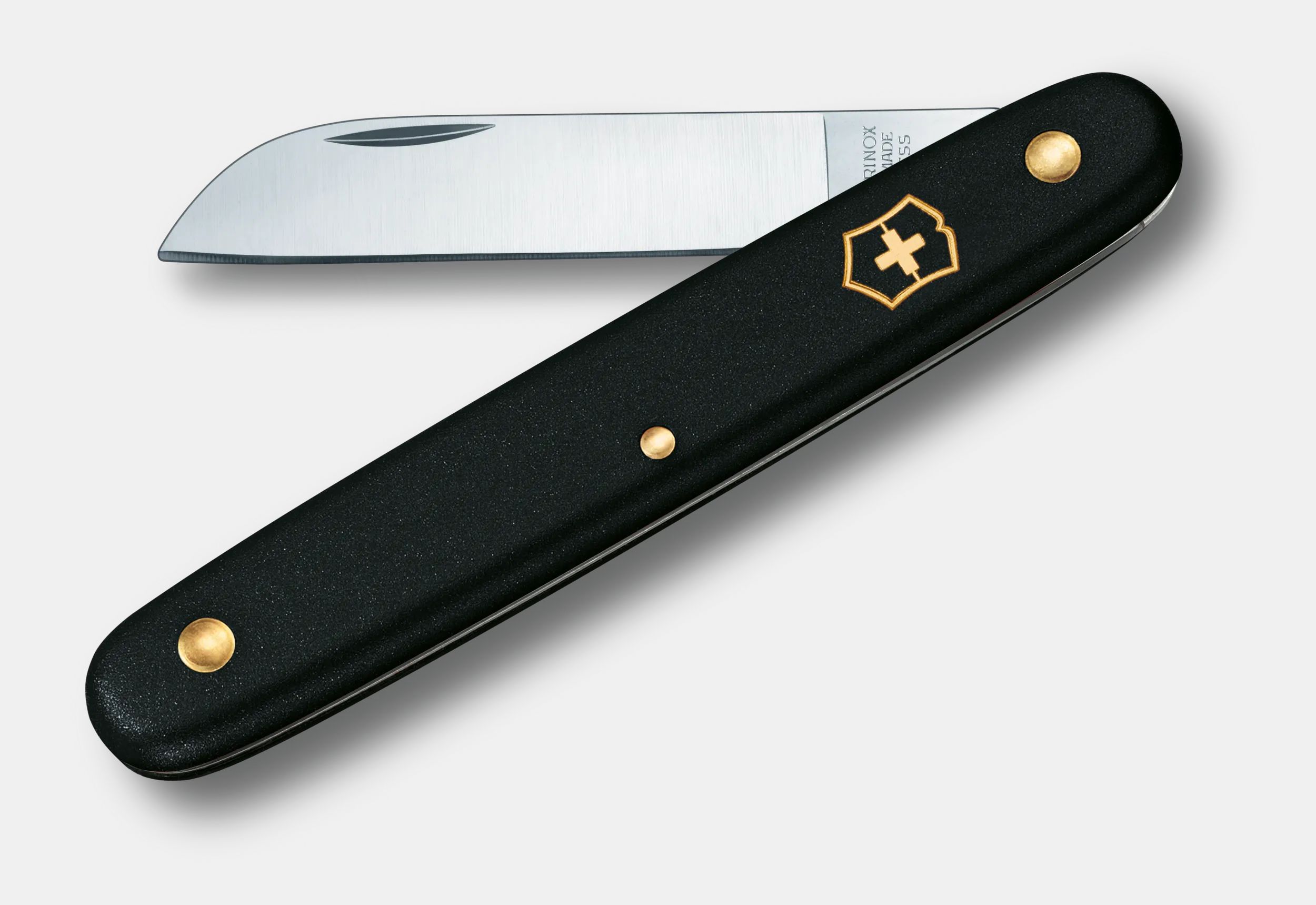 Victorinox Floral Knife in black 3.9050.3B1
