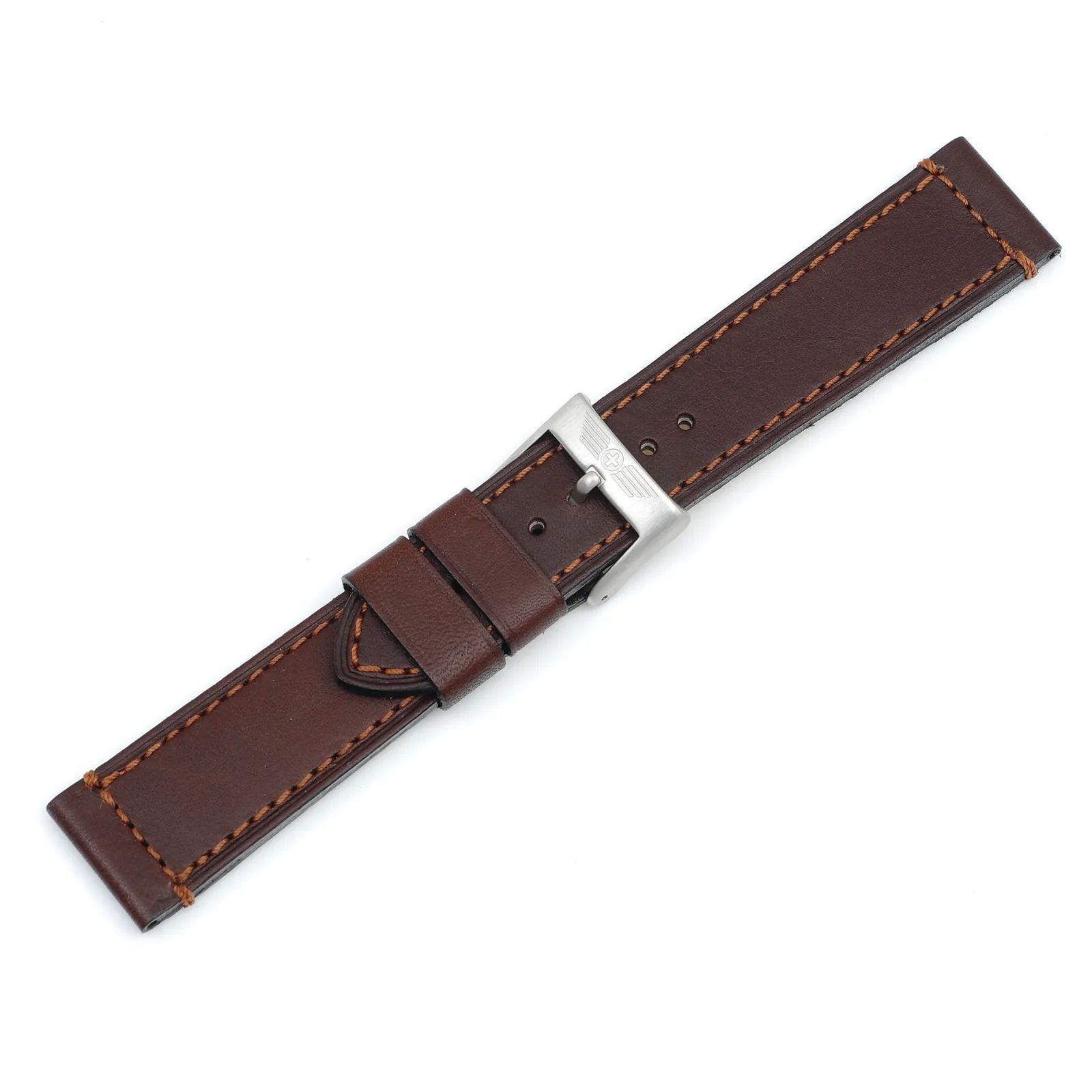 Airboss Mach 3 - Brown Leather Strap with Buckle - 001006