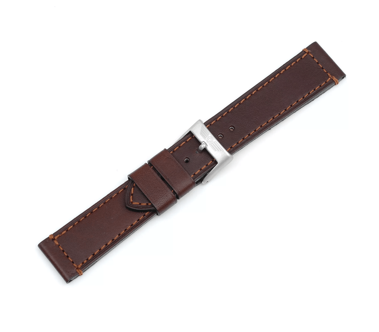 Airboss Mach 3 - Brown Leather Strap with Buckle - null