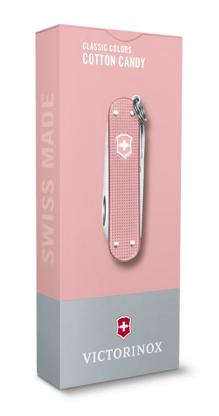 Victorinox Classic SD Alox Wet Cotton Candy Aluminum - Blade HQ