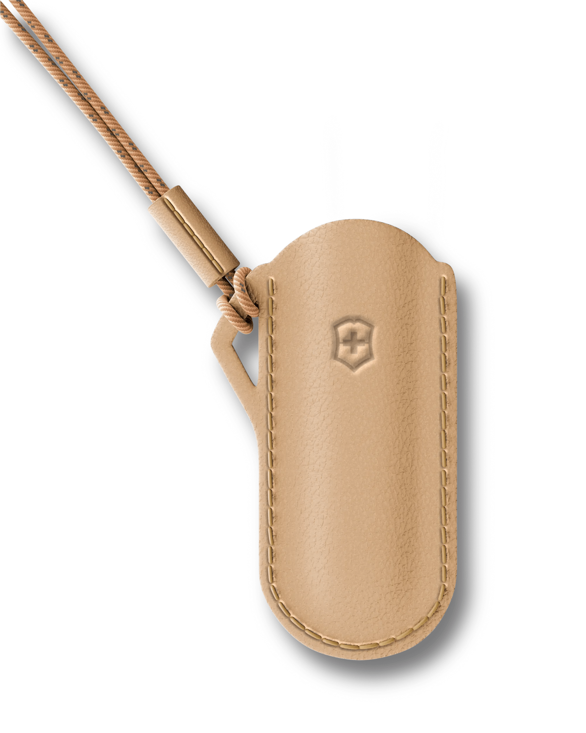 Victorinox Leather Pouch in Wet Sand 4.0670.49