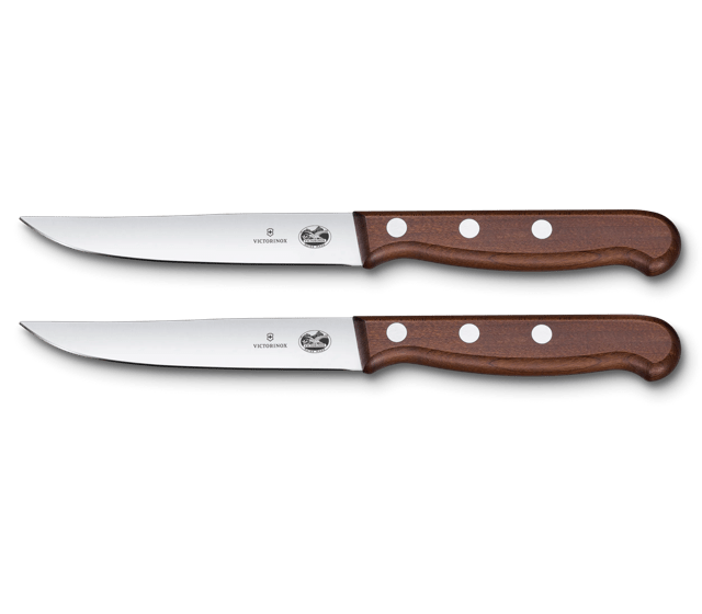 Wood Steak Knife Set, 2 pieces-5.1200.12G