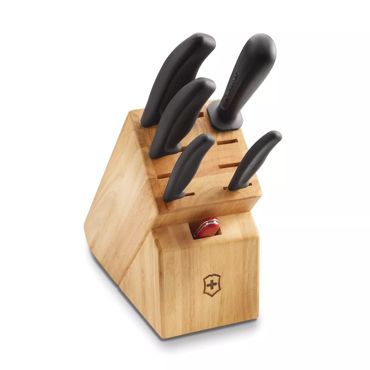 Set juego de cuchillos para cocina acero inoxidable chef con soporte  accesorios