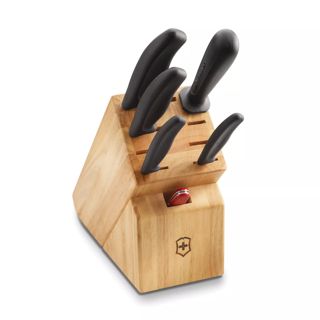 Victorinox Swiss Classic Cutlery Block, 9 Pieces in black - 6.7193.9