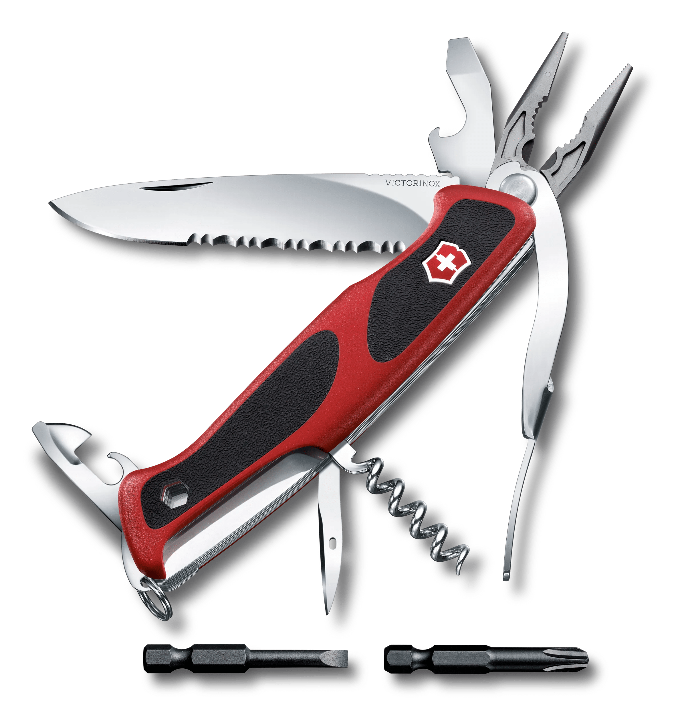 Victorinox レンジャー 174 W グリップ レッド／ブラック - 0.9728.WC