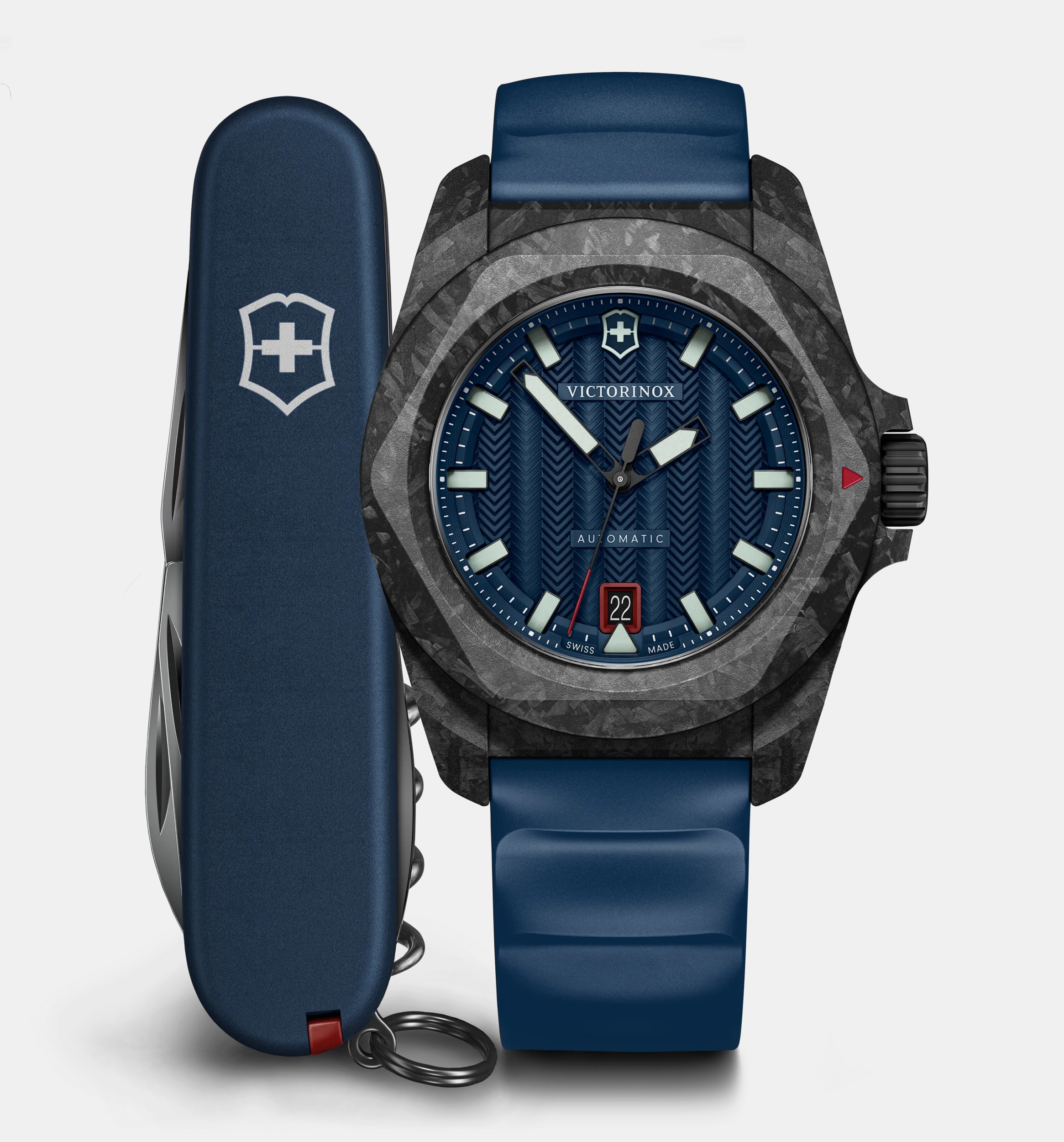 VICTORINOX　I.N.O.X.　PARACORD INDIGO BLUE Victorinox I.N.O.X. Professional Diver Watch - Bue - Blue