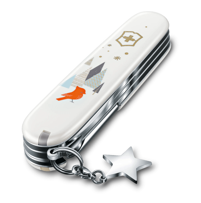 Victorinox Super Tinker Winter Magic Special Edition 2019 in white