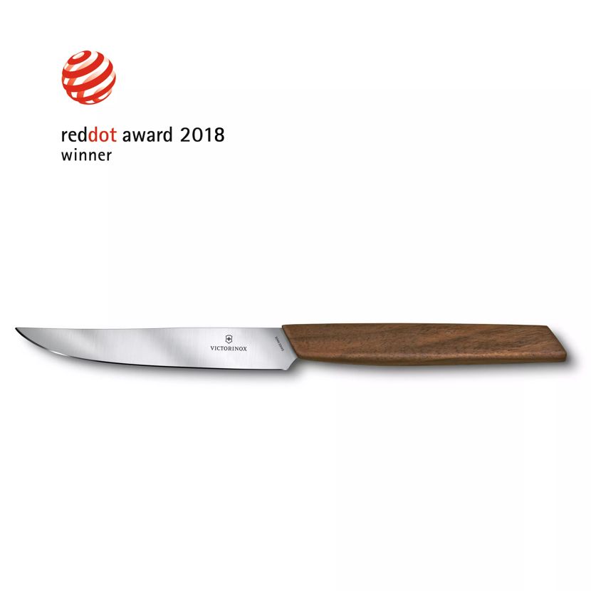 Swiss Modern Steak Knife Set, straight edge - null