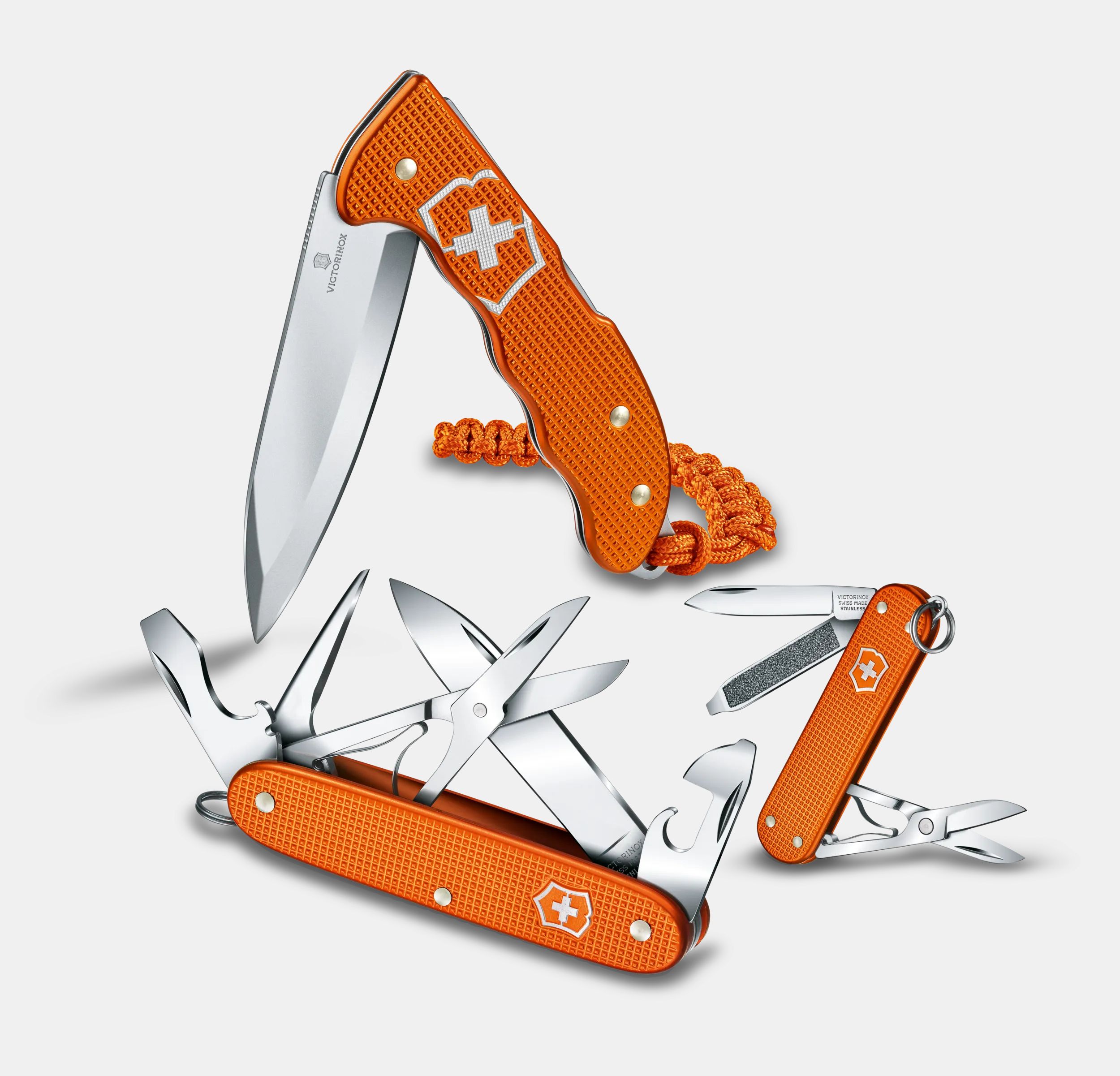 Victorinox Pioneer X Alox Limited Edition 2021 in tiger orange 0.8231.L21