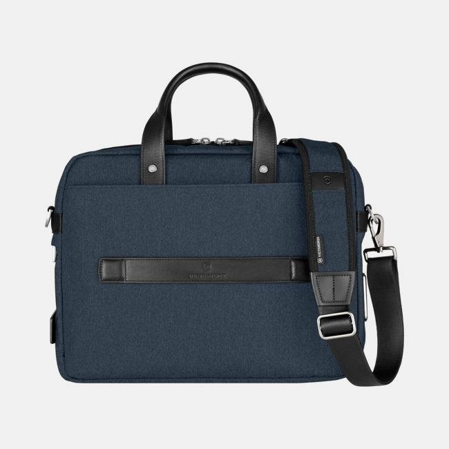 Victorinox Architecture Urban2 Briefcase in Blue / Black - 612671 Victorinox Architecture Urban2 Briefcase in Blue / Black - 612671