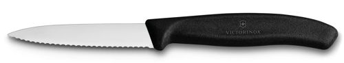  Victorinox Swiss Classic - Juego de cuchillos para carne,  cuchillas dentadas de 4-1/2 pulgadas con punta redonda (paquete de 2) :  Hogar y Cocina