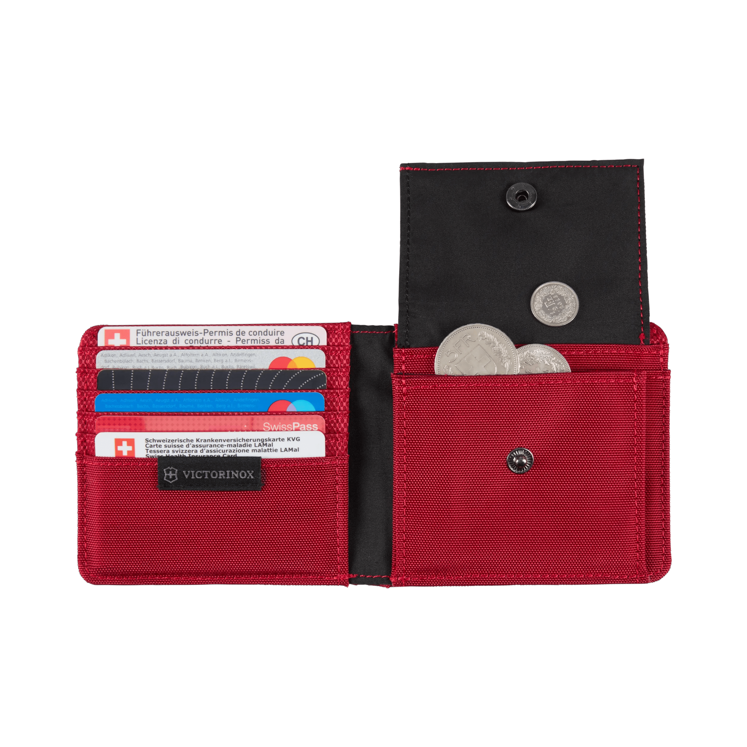 Travel Accessories EXT Bi-Fold Wallet con bolsillo para monedas-611972