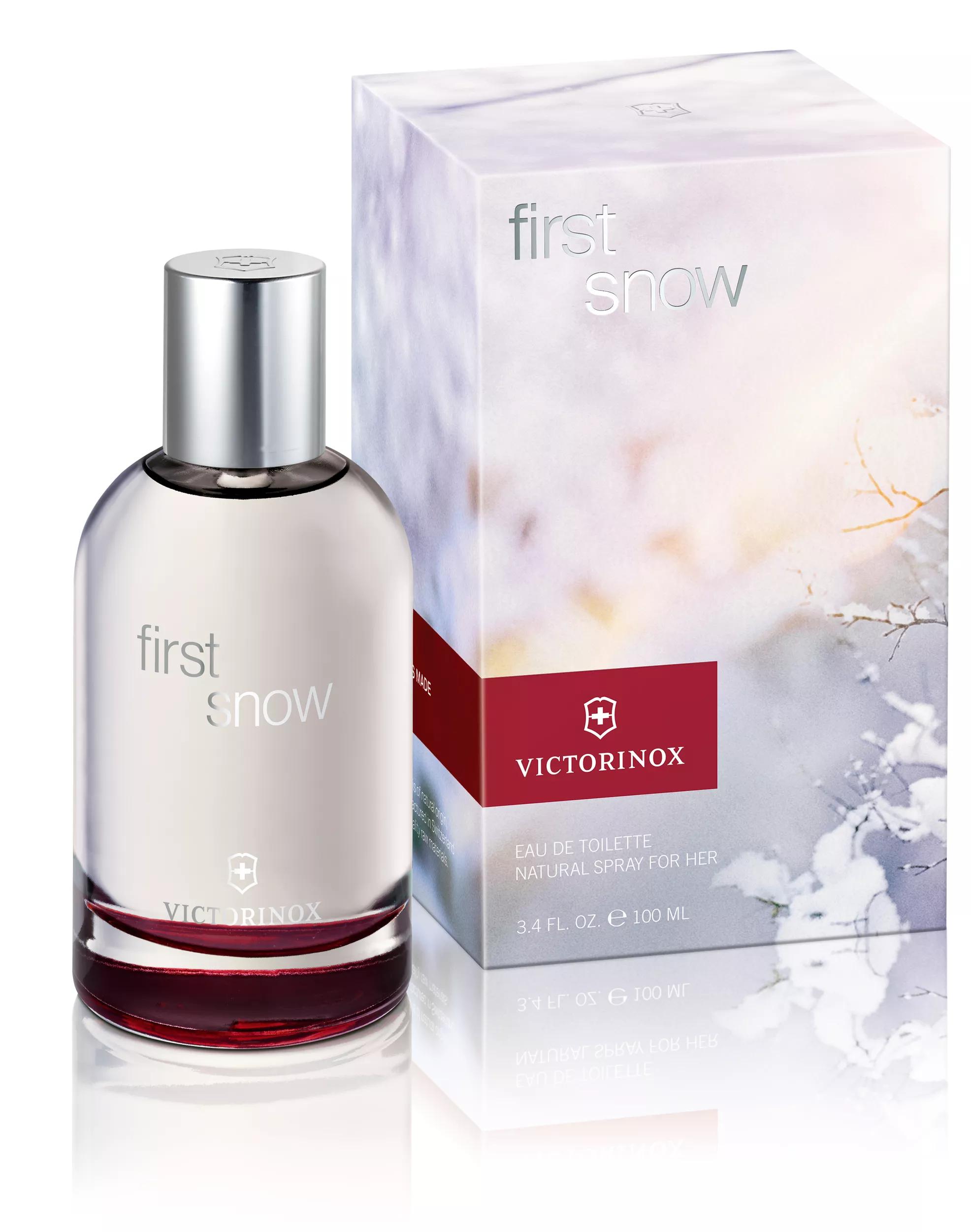 First Snow: Disfruta el momento con la nueva y envolvente fragancia Victorinox