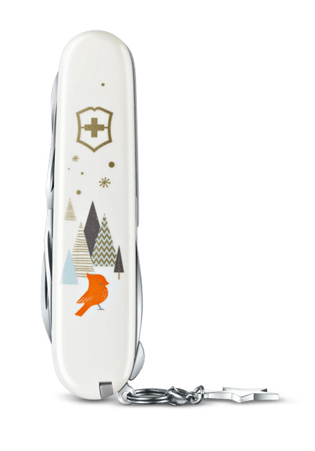 Victorinox Super Tinker Winter Magic Special Edition 2019 in white