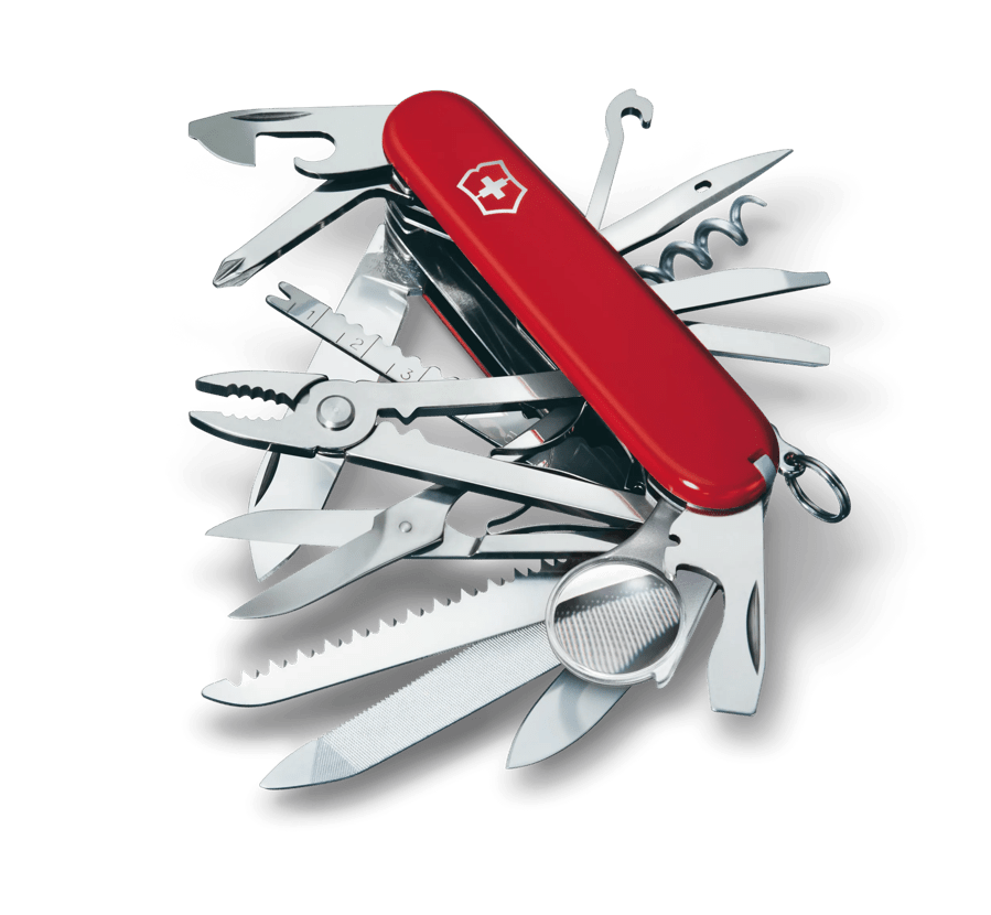 NAVAJA VICTORINOX SWISS CHAMP Color Rojo 33 Funciones 1.6795 – El